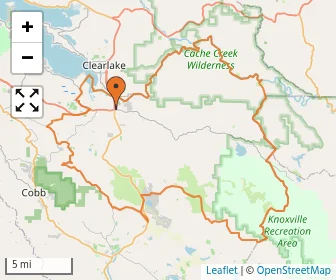 Area schools map